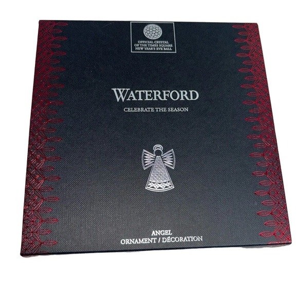 Waterford Ornament Angel Crystal Celebrate Christmas Collection & Enhancer - Picture 1 of 7